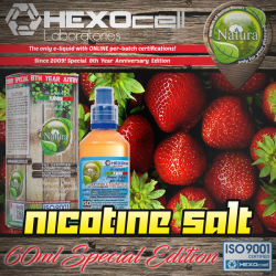 Natura Strawberry Salt Likit 60Ml